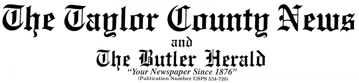 Taylor County News, Your Newspaper Since 1876